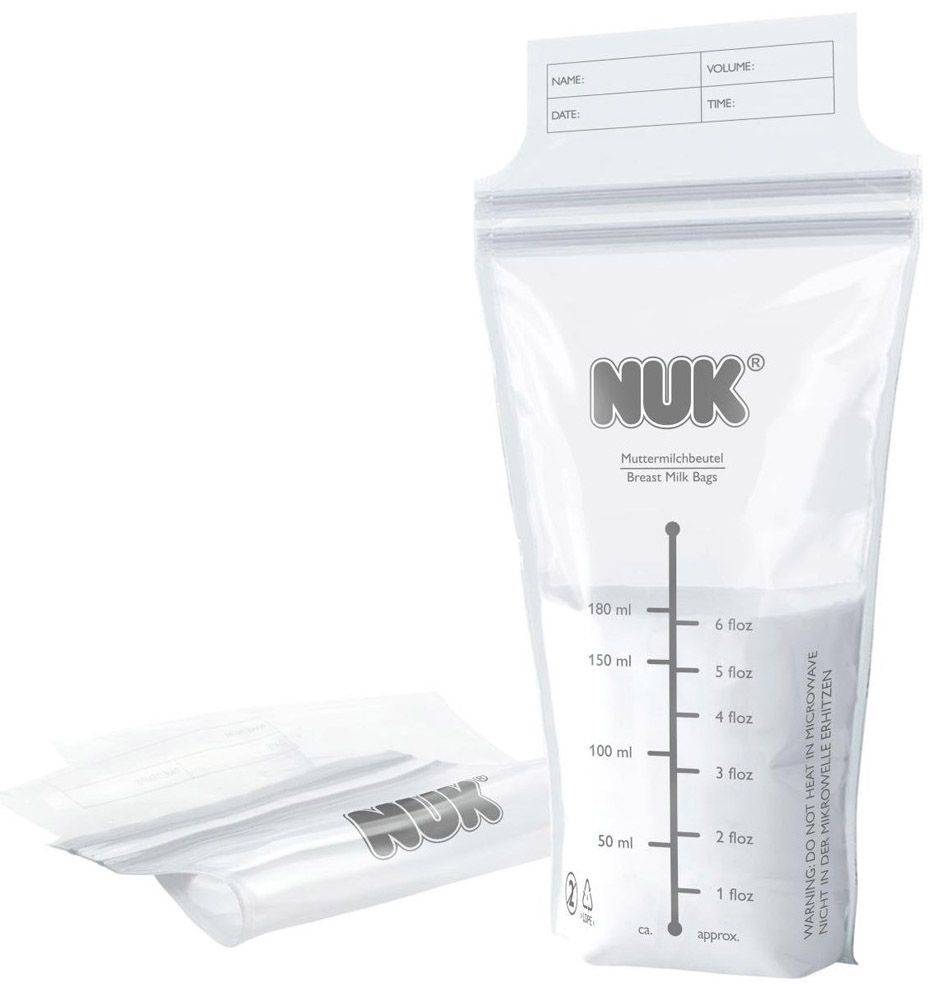 NUK NUK ΣΑΚΟΥΛΑΚΙΑ ΑΠΟΘΗΚΕΥΣΗΣ ΜΗΤΡΙΚΟΥ ΓΑΛΑΚΤΟΣ 25ΤΜΧ