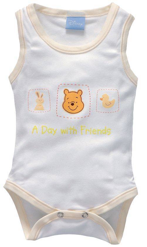 ΦΟΡΜΑΚΙ OMEGA HOME ΧΩΡΙΣ ΜΑΝΙΚΙ DISNEY A DAY WITH FRIENDS ΛΕΥΚΟ/ΕΚΡΟΥ (62ΕΚ.)-(0-3 ΜΗΝΩΝ)