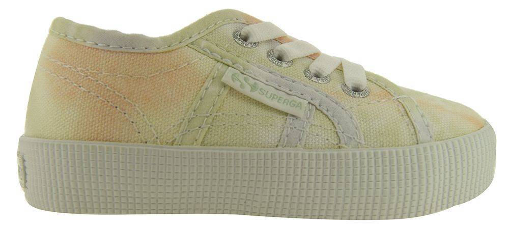 ΠΑΠΟΥΤΣΙ SUPERGA 2750-COTBUMPERTIEDVEJ S1115ZW ΠΟΡΤΟΚΑΛΙ (EU:24)