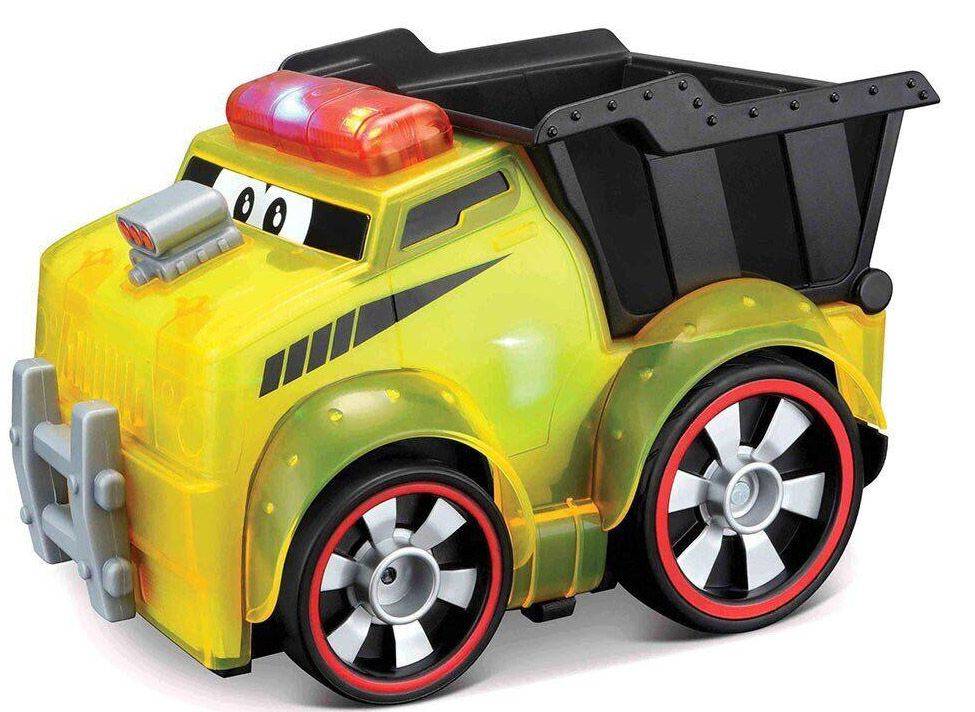BBURAGO JUNIOR ΦΟΡΤΩΤΙΚΟ ΟΧΗΜΑ ΜΕ ΗΧΟ BBURAGO JUNIOR PUSH - GLOW DUMP TRUCK (16/89007)