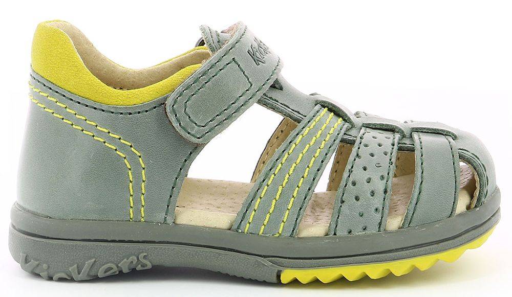 ΠΑΠΟΥΤΣΟΠΕΔΙΛΑ KICKERS PLATIBACK 544884 ΧΑΚΙ/ΠΡΑΣΙΝΟ (EU:19) KICKERS