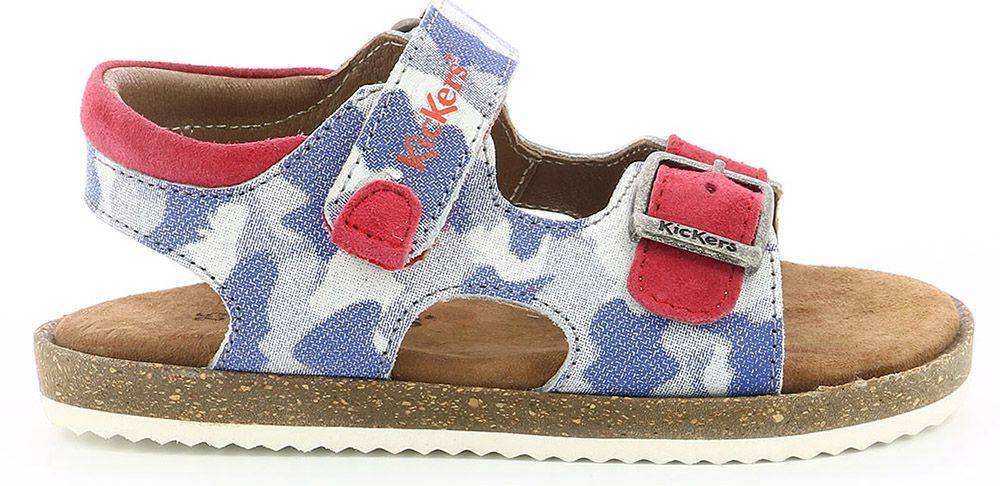 KICKERS ΣΑΝΔΑΛΙΑ KICKERS FUNKYO 694914 ΜΠΛΕ/ΚΟΚΚΙΝΟ (EU:35)