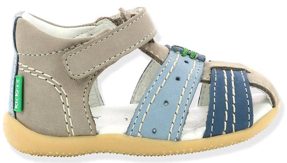 ΠΑΠΟΥΤΣΟΠΕΔΙΛΟ KICKERS BIGBAZAR-2 786420 ΓΚΡΙ/ΜΠΛΕ (EU:19)
