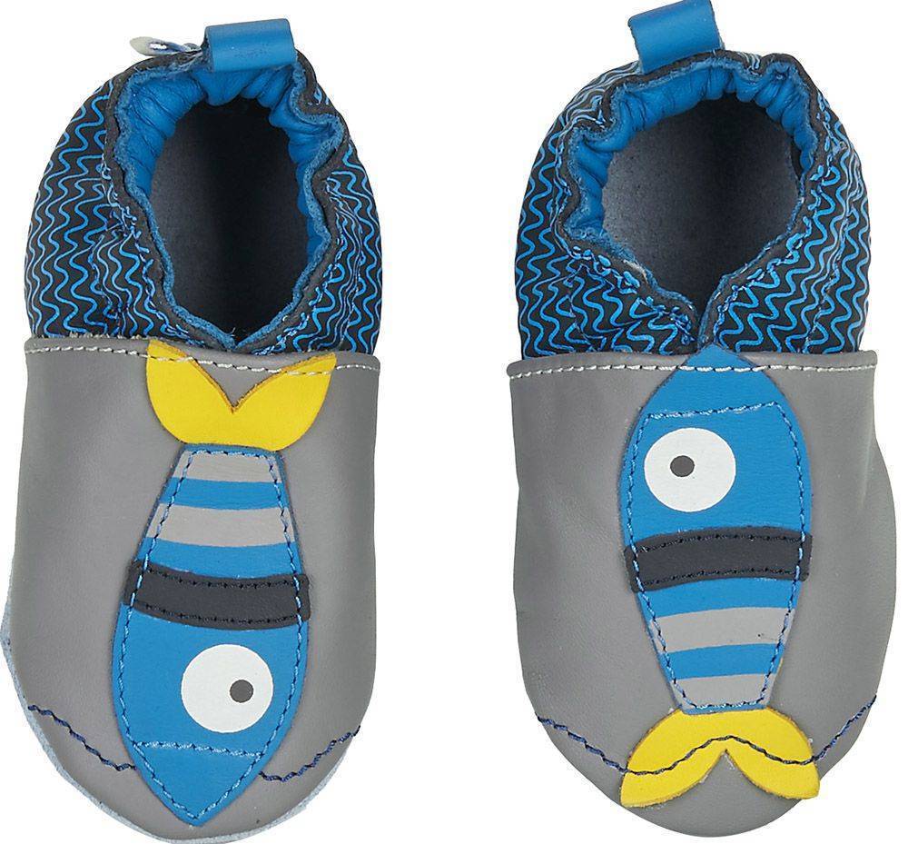 ΠΑΝΤΟΦΛΑΚΙΑ ROBEEZ FISHY 771340 ΓΚΡΙ/ΜΠΛΕ (EU:17/18) ROBEEZ