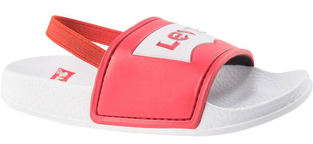 ΣΑΓΙΟΝΑΡΕΣ LEVIS POOL MINI VPOL00325 ΚΟΚΚΙΝΟ/ΛΕΥΚΟ (EU:23)