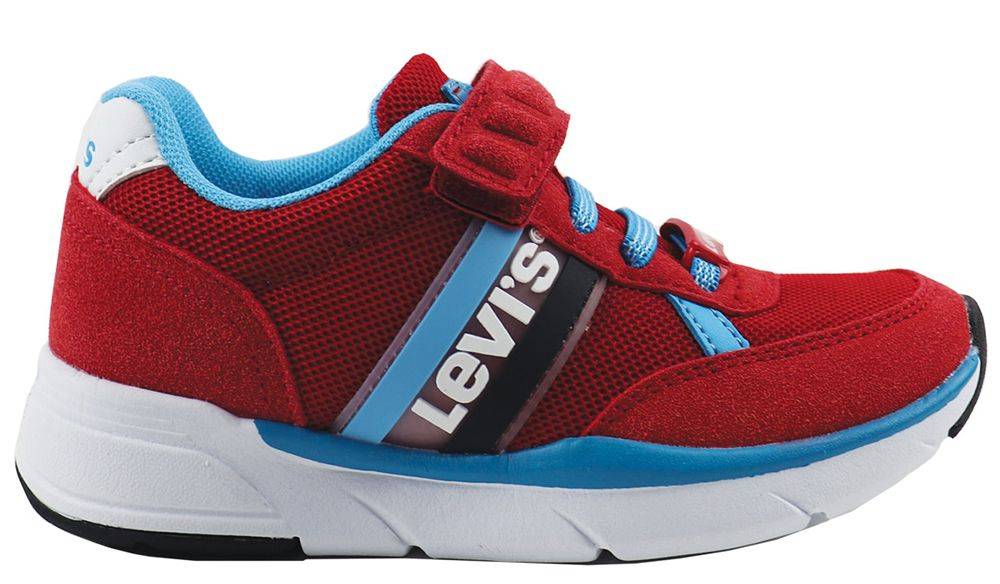 ΠΑΠΟΥΤΣΙΑ LEVIS OREGON MINI VORE0032T ΚΟΚΚΙΝΟ/ΤΙΡΚΟΥΑΖ (EU:22) LEVIS