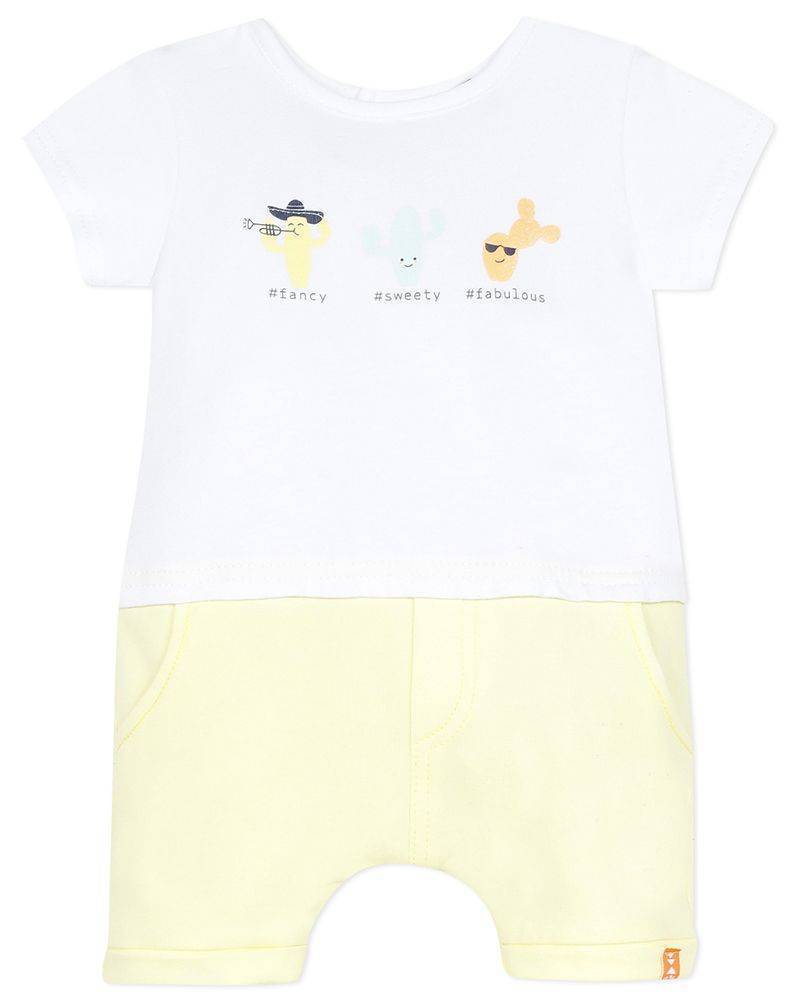 ΦΟΡΜΑΚΙ 3 POMMES 3Q33011 ΛΕΥΚΟ/ΚΙΤΡΙΝΟ (1 ΜΗΝΟΣ)-(53CM)