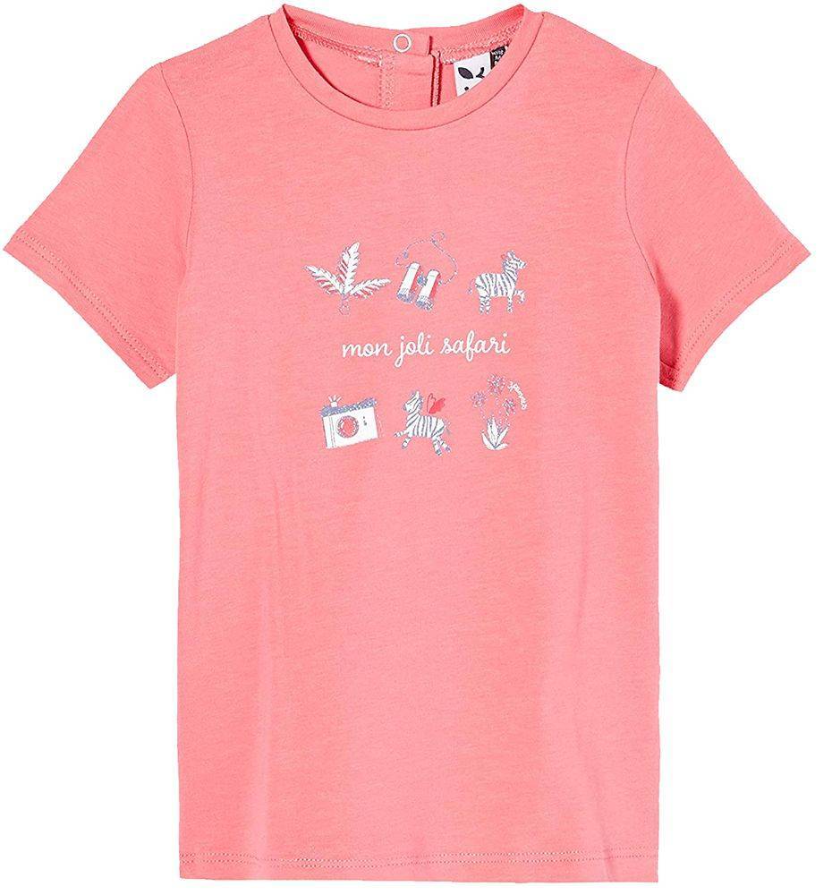 T-SHIRT 3 POMMES 3Q10002 ΚΟΡΑΛΙ (6 ΜΗΝΩΝ)-(74CM) 3 POMMES