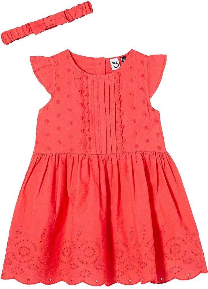 ΦΟΡΕΜΑ 3 POMMES 3Q30052 ΜΕ ΚΟΡΔΕΛΑ ΜΑΛΛΙΩΝ ΚΟΚΚΙΝΟ (9 ΜΗΝΩΝ)-(80CM) 3 POMMES