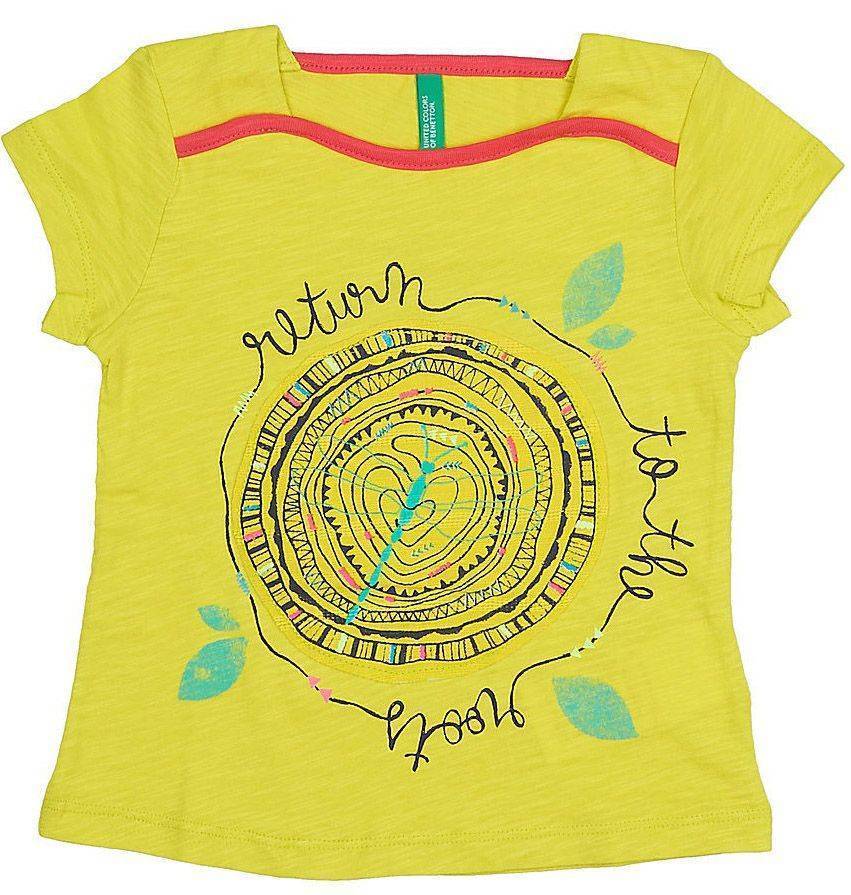 T-SHIRT BENETTON GREEN ROOTS ΛΑΧΑΝΙ (90 CM )-(2 ΕΤΩΝ ) BENETTON