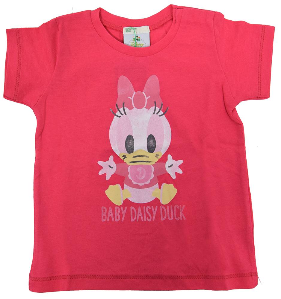 BENETTON T-SHIRT BENETTON FUNZIONE BABY ΦΟΥΞΙΑ (62 CM)-(3-6 ΜΗΝΩΝ)