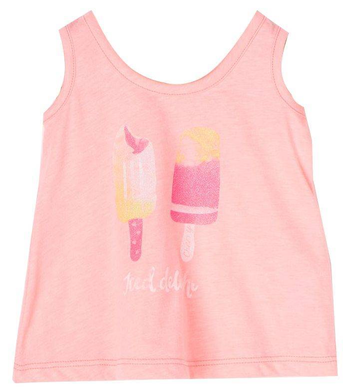 BENETTON ΜΠΛΟΥΖΑ ΑΜΑΝΙΚΗ BENETTON SUMMER HER ΑΝΟΙΧΤΟ ΠΟΡΤΟΚΑΛΙ (62 CM)-(3-6 ΜΗΝΩΝ)