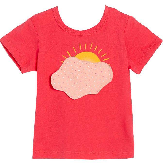 T-SHIRT BENETTON GARDEN BABY G ΦΟΥΞΙΑ (62 CM)-(3-6 ΜΗΝΩΝ)