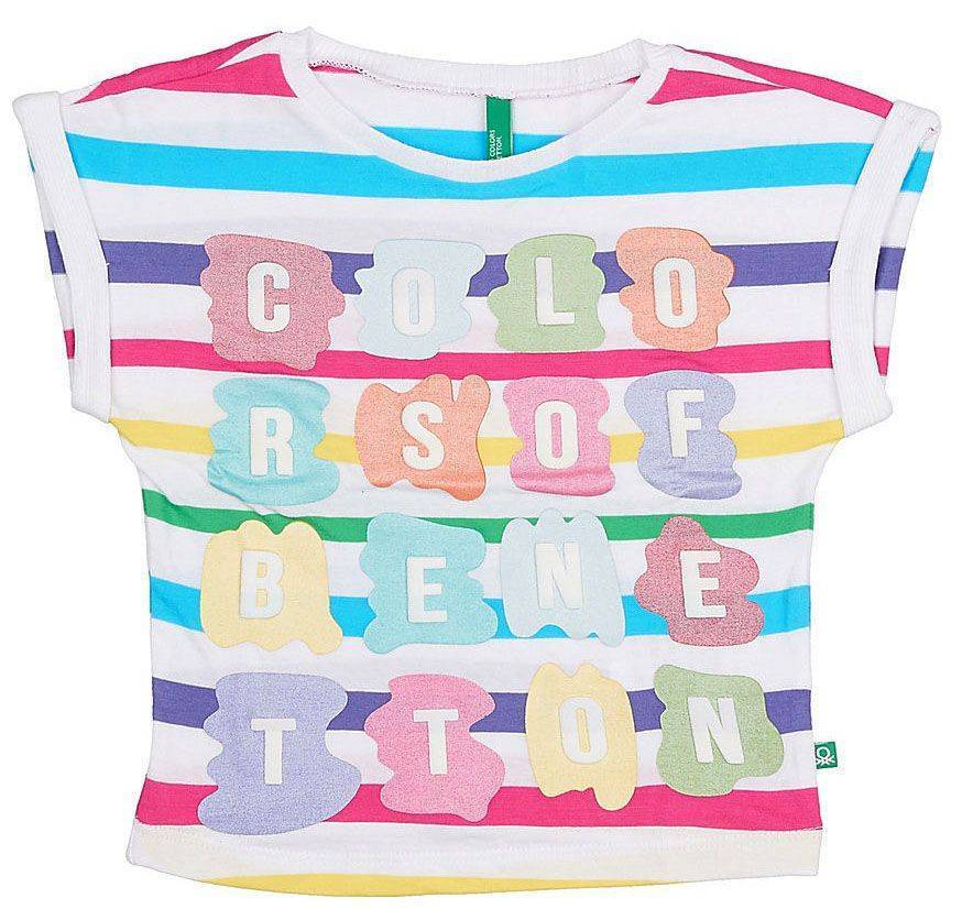 T-SHIRT BENETTON FOUNDATION TK S ΛΕΥΚΟ/ΠΟΛΥΧΡΩΜΟ (100 CM)-(3-4 ΕΤΩΝ)