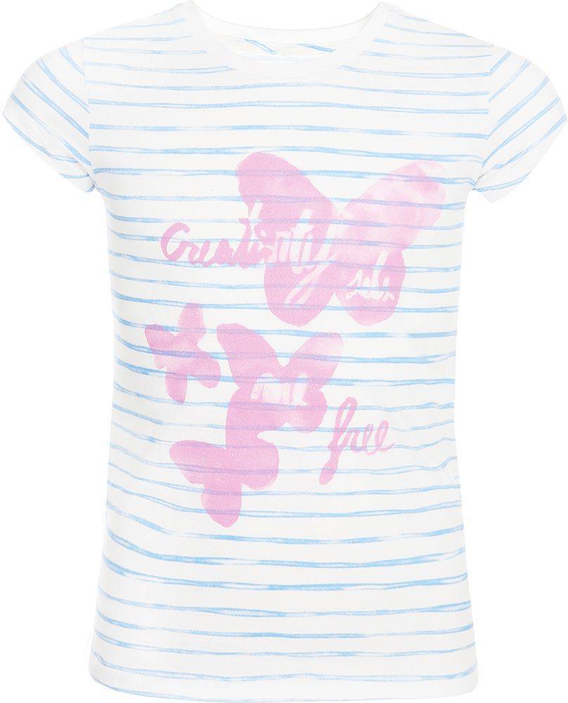 ΜΠΛΟΥΖΑ ΜΕ ΚΟΝΤΟ ΜΑΝΙΚΙ BENETTON FOUNDATION TK ΛΕΥΚΟ/ΓΑΛΑΖΙΟ (82 CM)-(1-2 ΕΤΩΝ) BENETTON