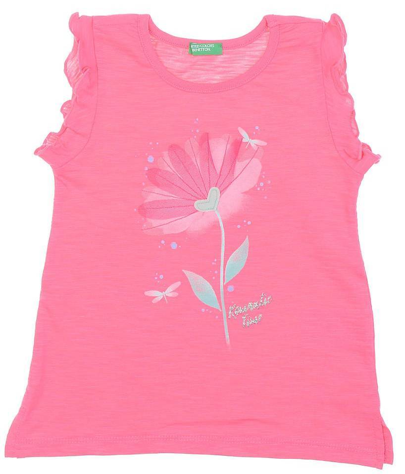 TOP ΑΜΑΝΙΚΟ BENETTON #5 HELLO SUMM G ΦΟΥΞΙΑ ΜΕΛΑΝΖΕ (82 CM)-(1-2 ΕΤΩΝ)