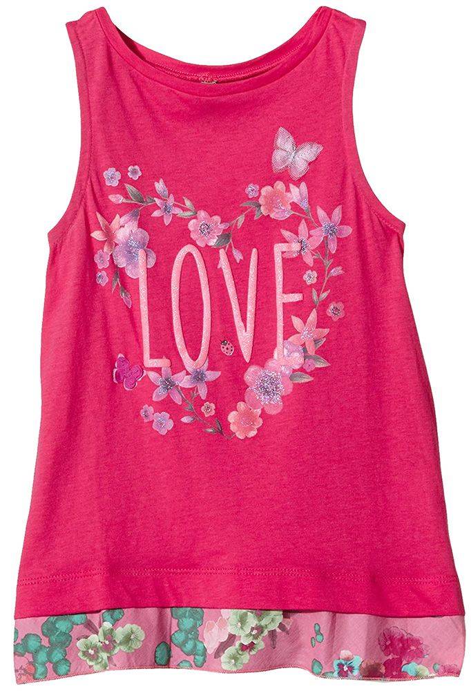 ΜΠΛΟΥΖΑ ΑΜΑΝΙΚΗ BENETTON COLOR POWER ΦΟΥΞΙΑ (90 CM )-(2 ΕΤΩΝ ) BENETTON