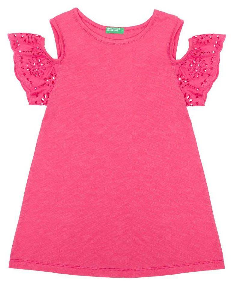 TOP BENETTON CA ΔΑΝΤΕΛΑ ΦΟΥΞΙΑ ΜΕΛΑΝΖΕ (90 CM )-(2 ΕΤΩΝ ) BENETTON