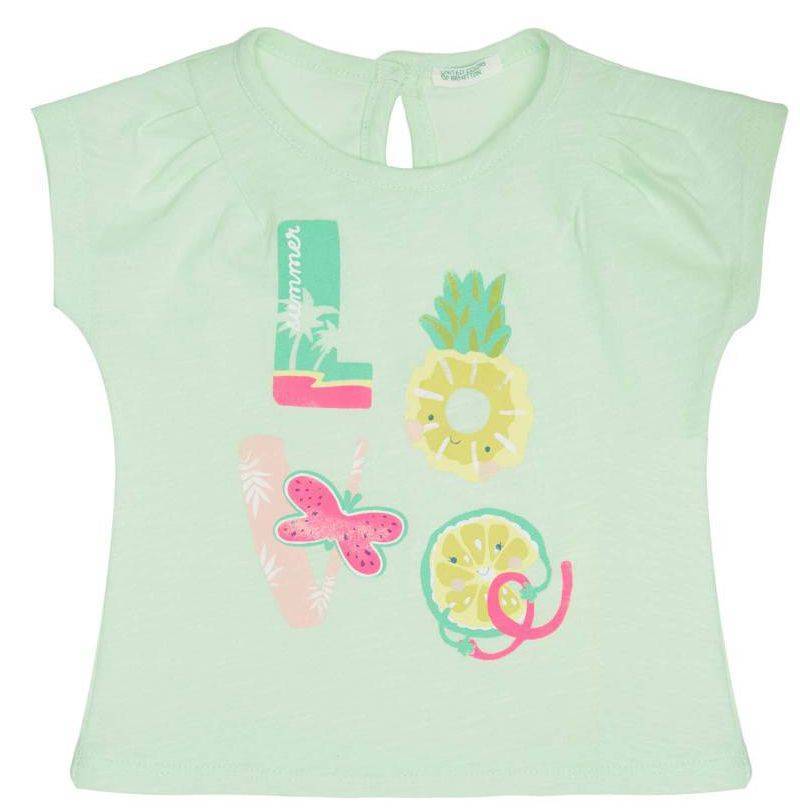 T-SHIRT BENETTON CA LOVE ΦΥΣΤΙΚΙ (62 CM)-(3-6 ΜΗΝΩΝ)