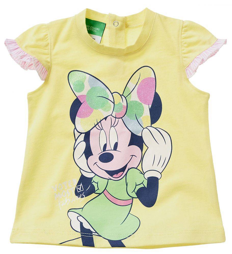 TOP BENETTON CA MINNIE ΚΙΤΡΙΝΟ (68 CM)-(6-9 ΜΗΝΩΝ)
