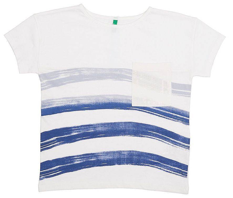 T-SHIRT BENETTON ART I GIRL ΛΕΥΚΟ (130 CM)-(7-8 ΕΤΩΝ) BENETTON