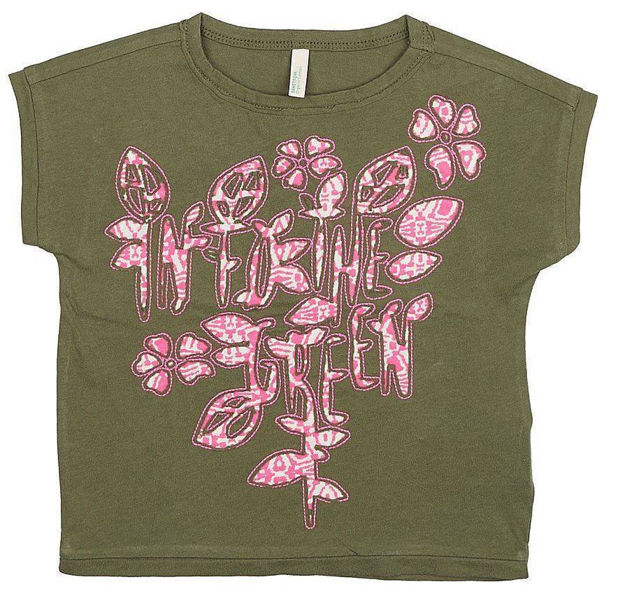 T-SHIRT BENETTON GREEN ROOTS I ΧΑΚΙ (82 CM)-(1-2 ΕΤΩΝ) BENETTON