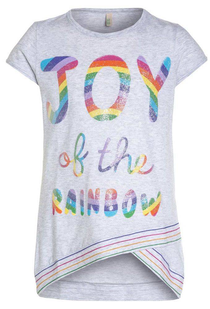 ΜΠΛΟΥΖΑ ΜΕ ΚΟΝΤΟ ΜΑΝΙΚΙ BENETTON BROTHERS R IG ΓΚΡΙ ΜΕΛΑΝΖΕ (90 CM)-(2 ΕΤΩΝ) BENETTON