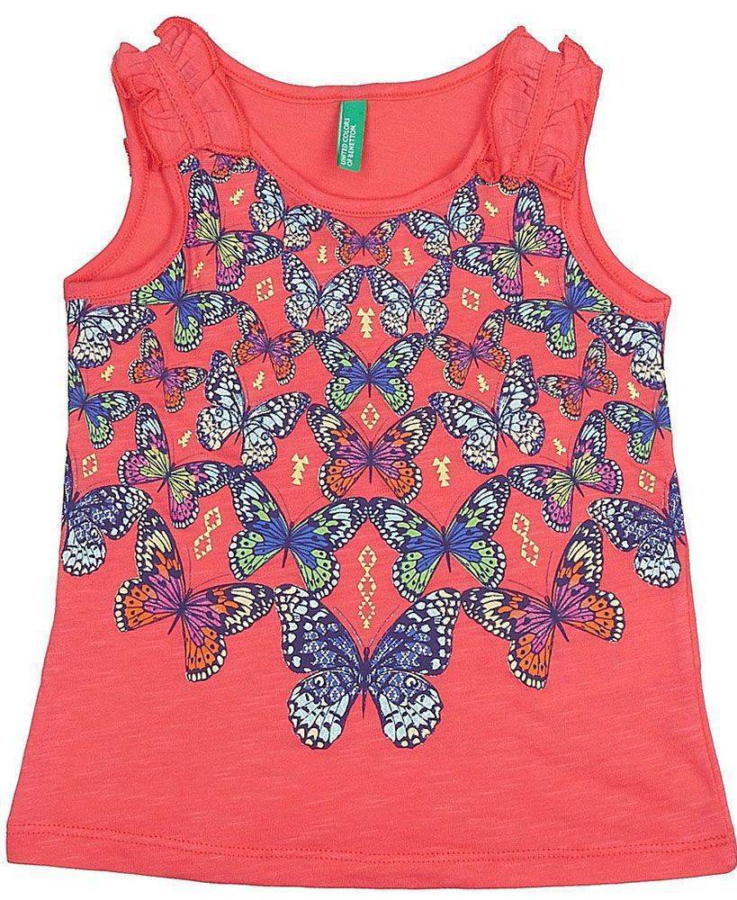 BENETTON ΜΠΛΟΥΖΑ ΑΜΑΝΙΚΗ BENETTON GREEN ROOTS I G ΚΟΚΚΙΝΟ (90 CM)-(2 ΕΤΩΝ)