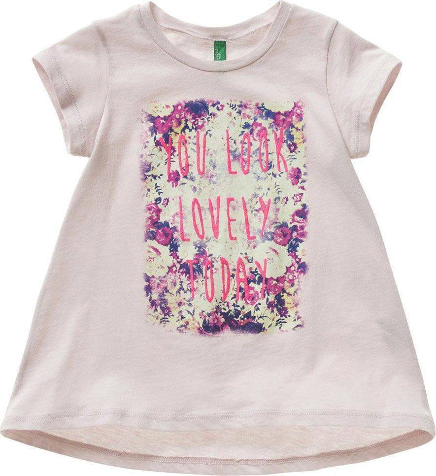 ΜΠΛΟΥΖΑ ΜΕ ΚΟΝΤΟ ΜΑΝΙΚΙ BENETTON CHEERLEADERS ΛΙΛΑ (90 CM)-(2 ΕΤΩΝ) BENETTON