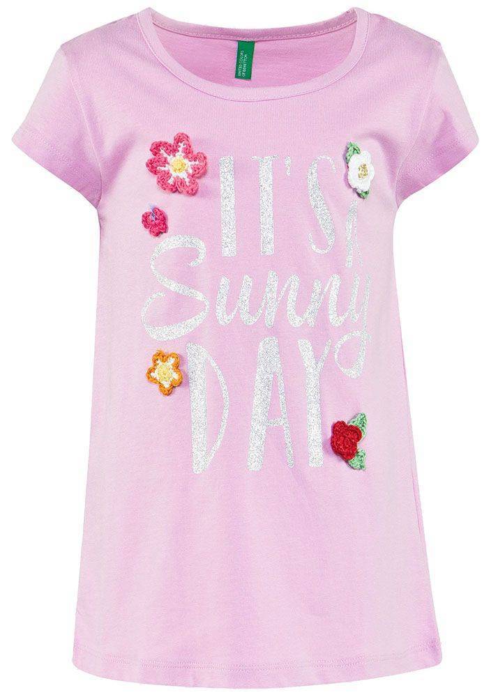 T-SHIRT BENETTON BEE FREE IT'S A SUNDAY DAY ΛΙΛΑ (82 CM)-(1-2 ΕΤΩΝ) BENETTON
