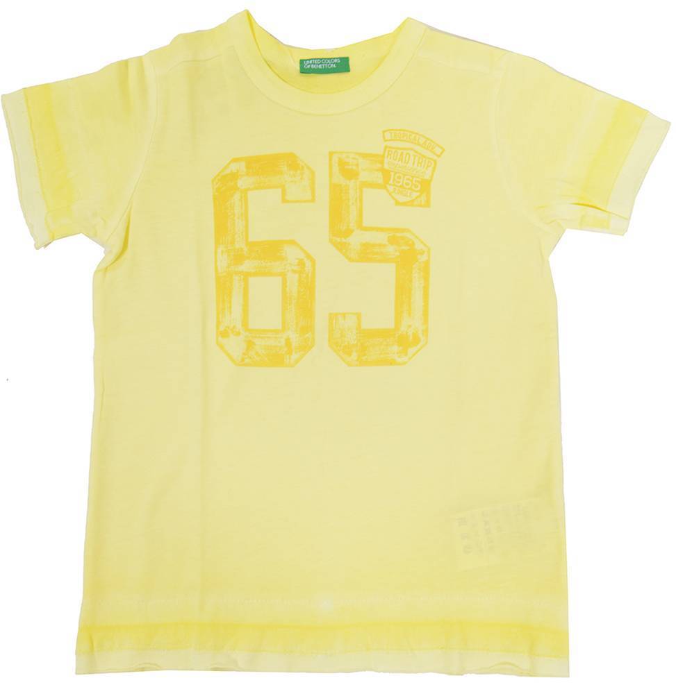 BENETTON T-SHIRT BENETTON CA ΚΙΤΡΙΝΟ (82 CM)-(1-2 ΕΤΩΝ)