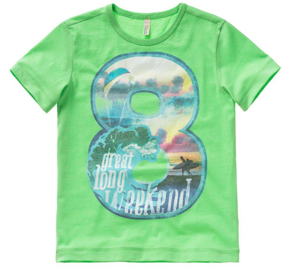 BENETTON T-SHIRT BENETTON SAVE MONEY ΛΑΧΑΝΙ (82 CM)-(1-2 ΕΤΩΝ)