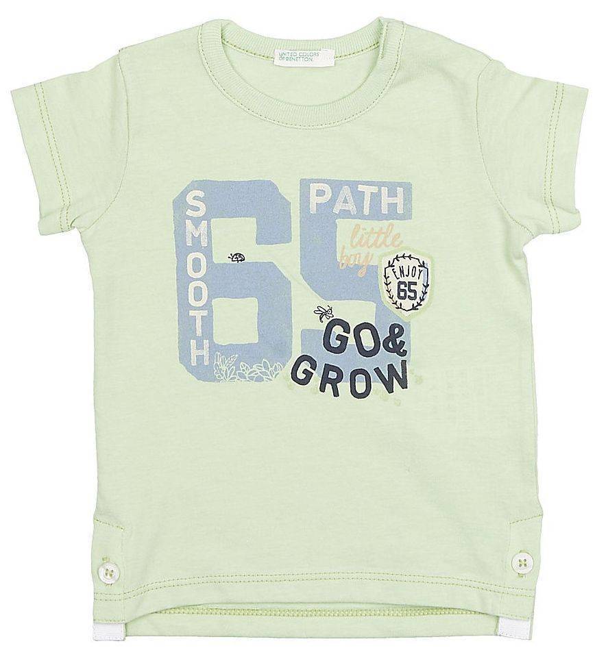 T-SHIRT BENETTON BABY BOY ΛΑΧΑΝΙ (74 CM)-(9-12 ΜΗΝΩΝ)