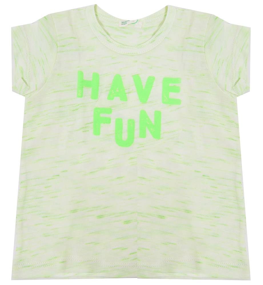 T-SHIRT BENETTON SUMMER HIM ΛΑΧΑΝΙ (68 CM)-(6-9 ΜΗΝΩΝ)