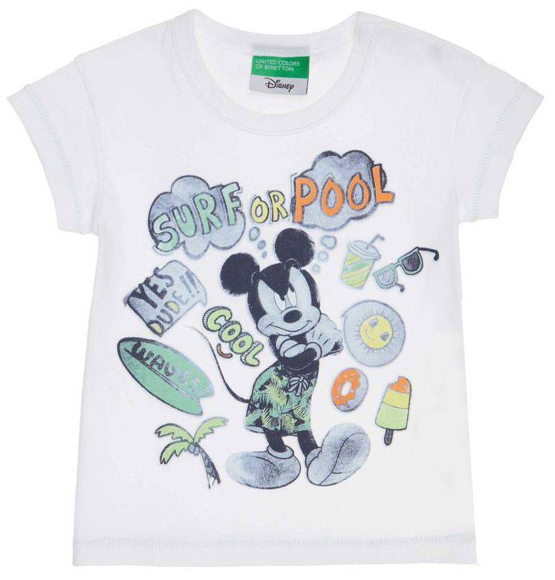T-SHIRT BENETTON CA BABY BOY ΛΕΥΚΟ (62 CM)-(3-6 ΜΗΝΩΝ) BENETTON