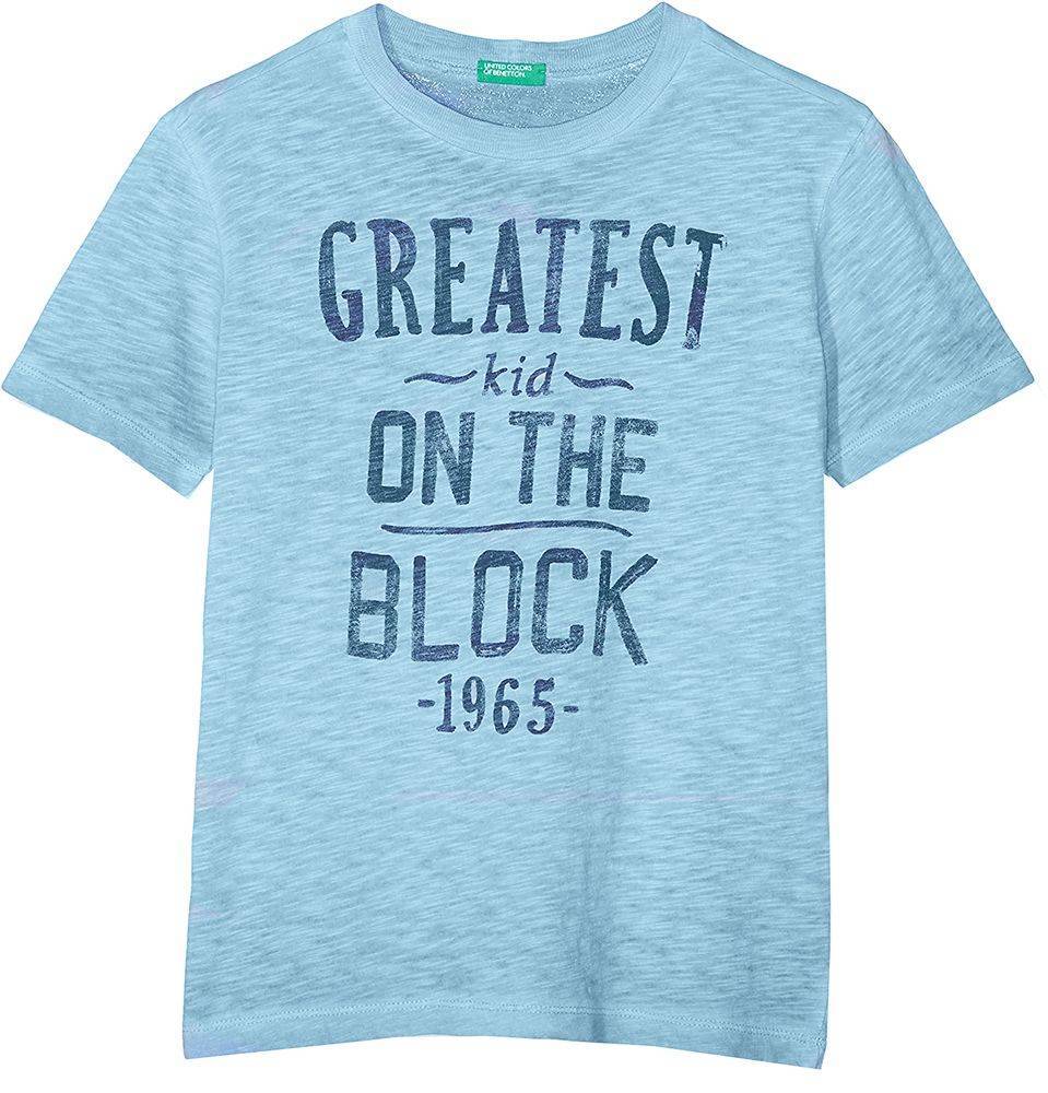 T-SHIRT BENETTON INDIGO BOY ΘΑΛΑΣΣΙ (82 CM)-(1-2 ΕΤΩΝ)
