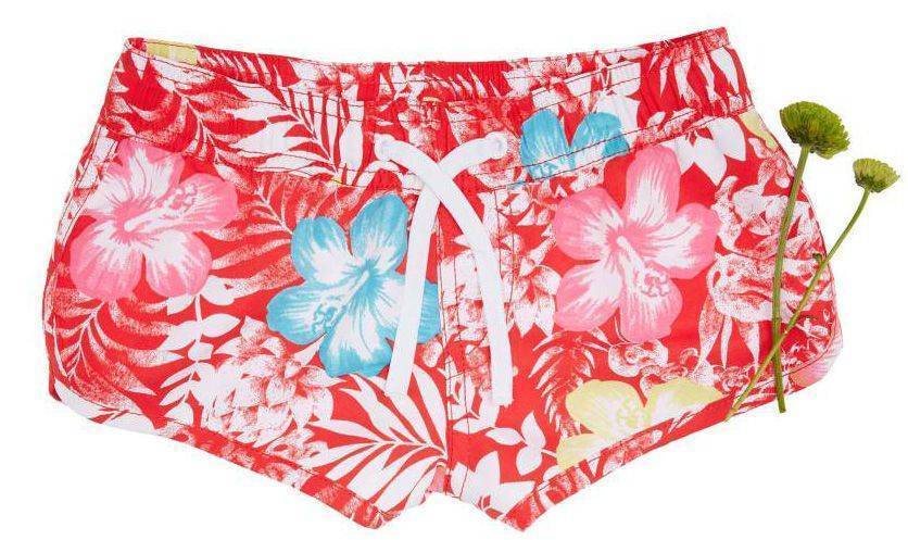 ΣΟΡΤΣ BENETTON HAWAIIAN ΚΟΚΚΙΝΟ (140CM)-(8-9 ΕΤΩΝ)