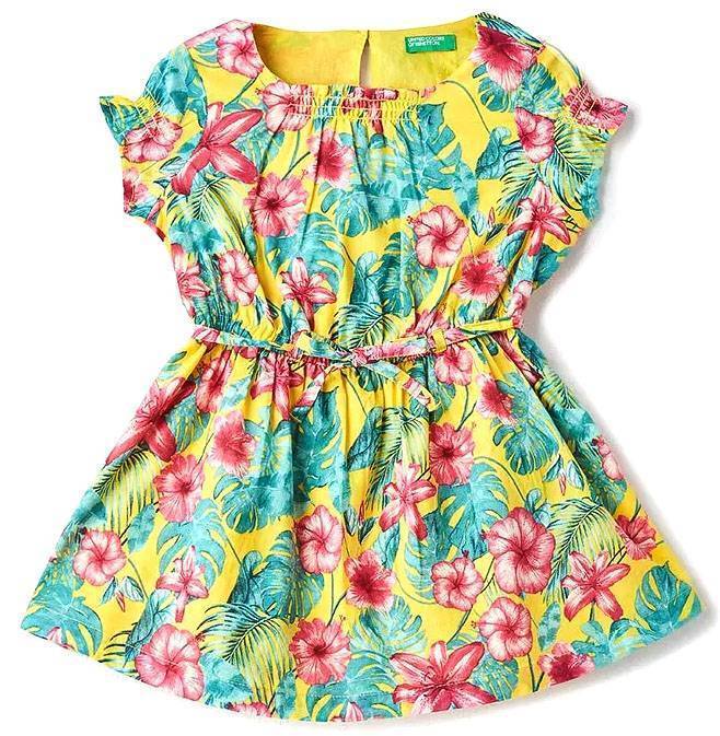 ΦΟΡΕΜΑ BENETTON 6 CALIFORNIAN G ΚΙΤΡΙΝΟ/ΠΟΛΥΧΡΩΜΟ (82 CM)-(1-2 ΕΤΩΝ) BENETTON