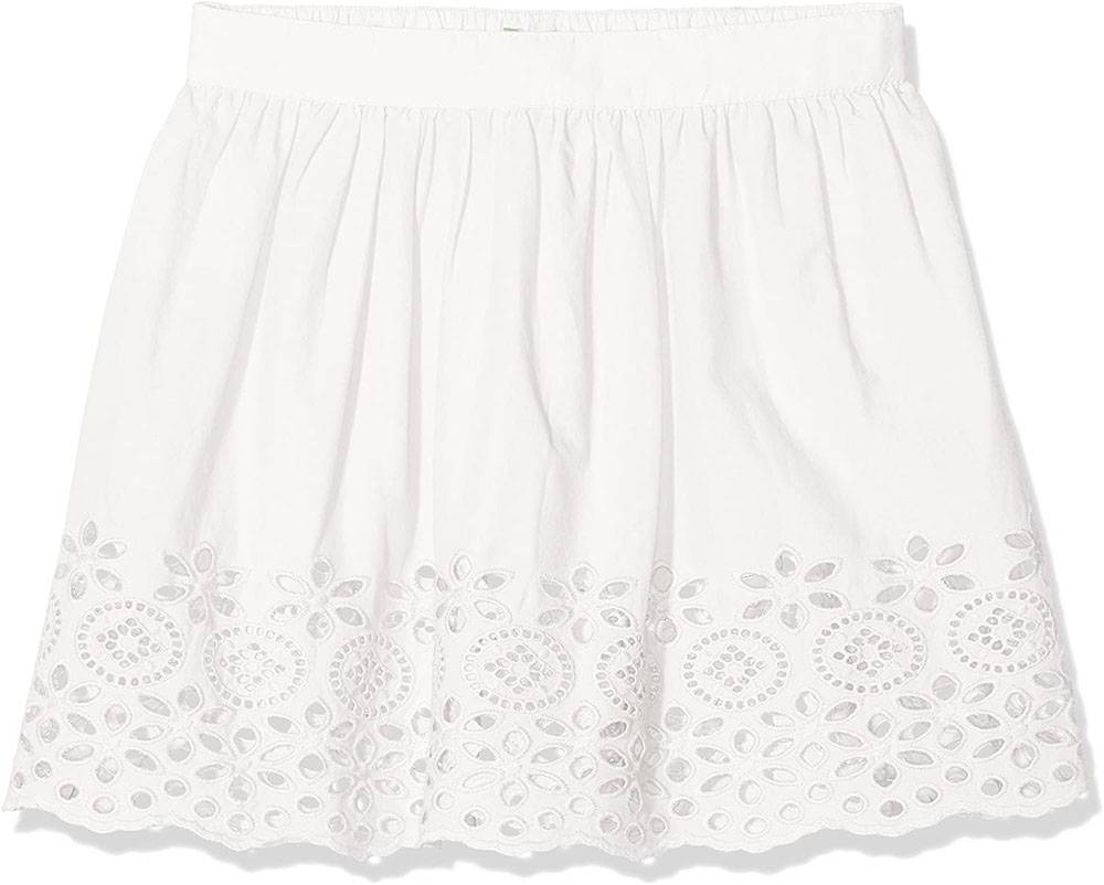 ΦΟΥΣΤΑ BENETTON DU ΛΕΥΚΟ (150 CM)-(10-11 ΕΤΩΝ) BENETTON