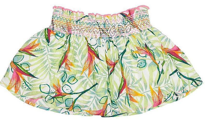 ΦΟΥΣΤΑ BENETTON GREEN ROOTS 1 G FLORAL ΠΡΑΣΙΝΟ/ΠΟΛΥΛΧΡΩΜΟ (90 CM)-(2 ΕΤΩΝ)