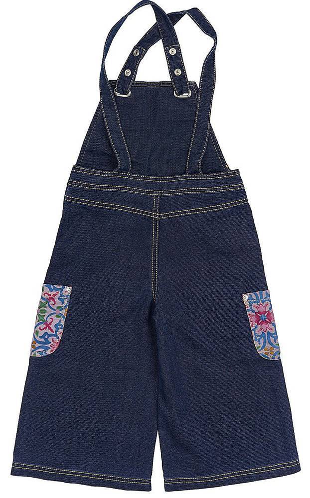 ΣΑΛΟΠΕΤΑ BENETTON JEANS CRAFT GIRL ΣΚΟΥΡΟ ΜΠΛΕ (120 CM)-(6-7 ΕΤΩΝ) BENETTON