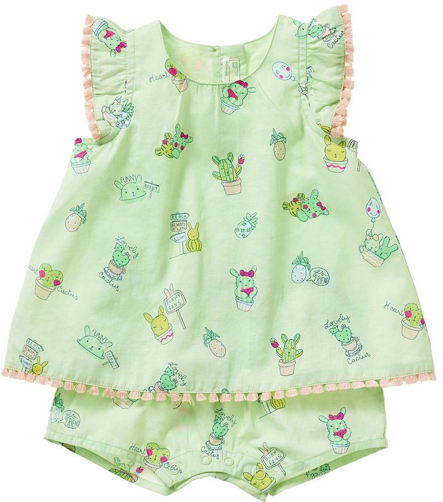 ΦΟΡΜΑΚΙ BENETTON CA CACTUS ΑΝΟΙΧΤΟ ΠΡΑΣΙΝΟ (74 CM)-(9-12 ΜΗΝΩΝ)