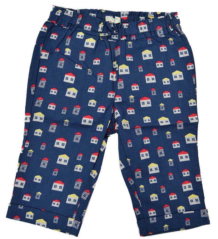 BENETTON ΠΑΝΤΕΛΟΝΙ BENETTON BY THE SEA ΜΠΛΕ ΣΚΟΥΡΟ (62 CM)-(3-6 ΜΗΝΩΝ)