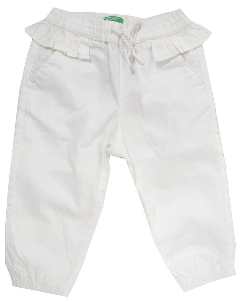 BENETTON ΠΑΝΤΕΛΟΝΙ BENETTON CA ΛΕΥΚΟ (110 CM)-(4-5 ΕΤΩΝ)