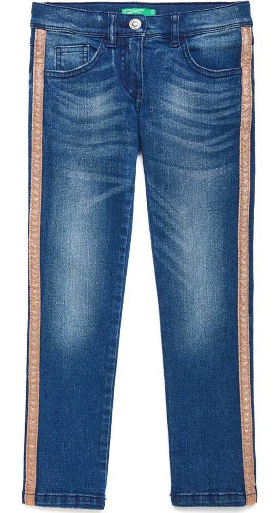 JEANS ΠΑΝΤΕΛΟΝΙ BENETTON 9 WINTER GIRL ΣΚΟΥΡΟ ΜΠΛΕ (82 CM)-(1-2 ΕΤΩΝ) BENETTON