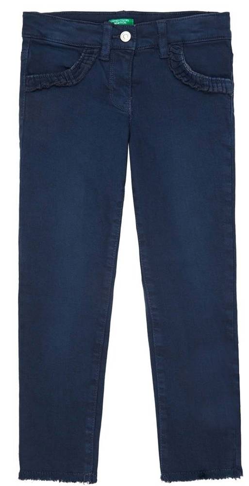 BENETTON JEANS ΠΑΝΤΕΛΟΝΙ BENETTON 2G COLLEGE ROCK ΣΚΟΥΡΟ ΜΠΛΕ (82 CM)-(1-2 ΕΤΩΝ)