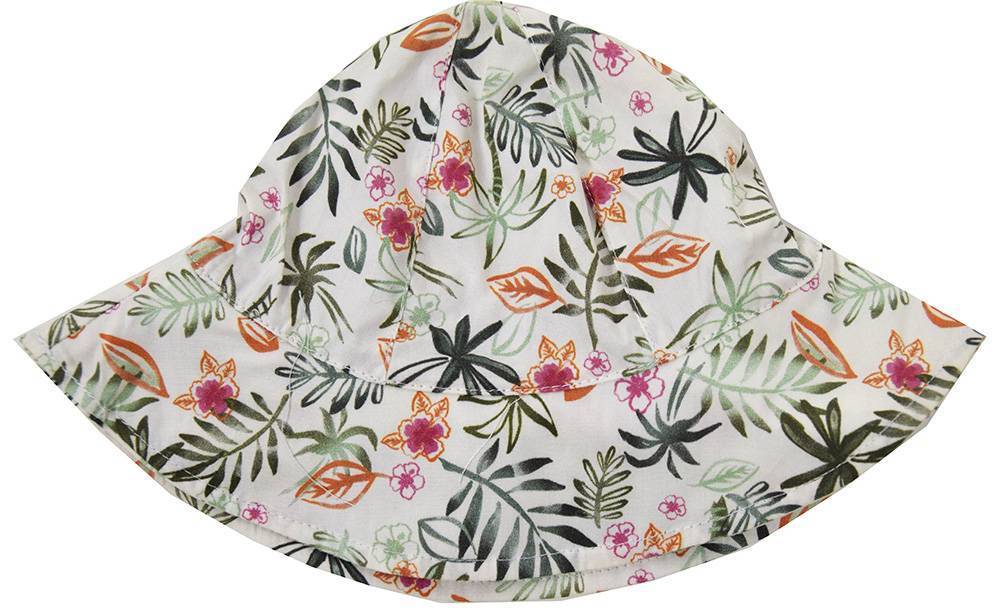 BENETTON ΚΑΠΕΛΟ BENETTON CA FLORAL ΛΕΥΚΟ/ΠΟΛΥΧΡΩΜΟ (10-12 ΕΤΩΝ) - (56 CM)