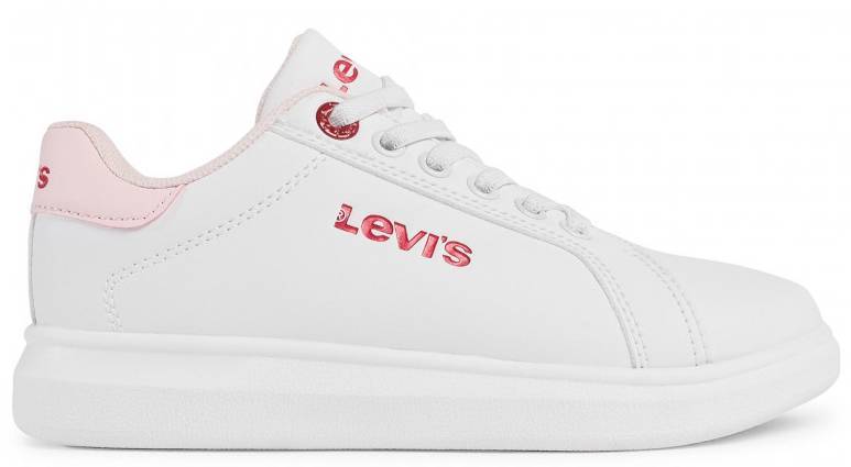 ΠΑΠΟΥΤΣΙ LEVIS VELL0020S ELLIS ΛΕΥΚΟ/ΚΟΚΚΙΝΟ (EU:29) LEVIS
