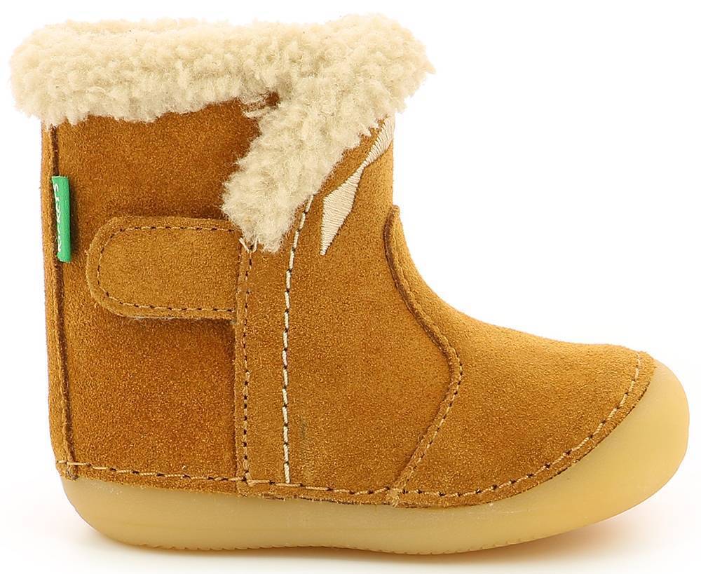 ΜΠΟΤΑΚΙ KICKERS SOFUR 735641 ΚΑΜΕΛ (EU:19)