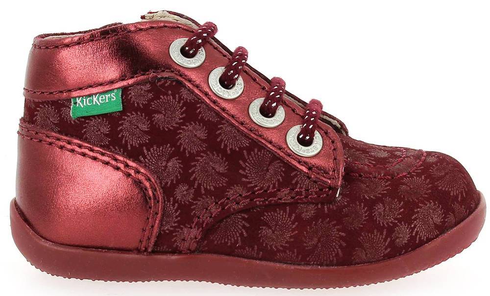 ΜΠΟΤΑΚΙ KICKERS BONZIP-2 738918 ΜΠΟΡΝΤΩ (EU:19)